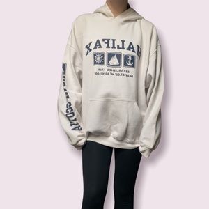 White Halifax hoodie